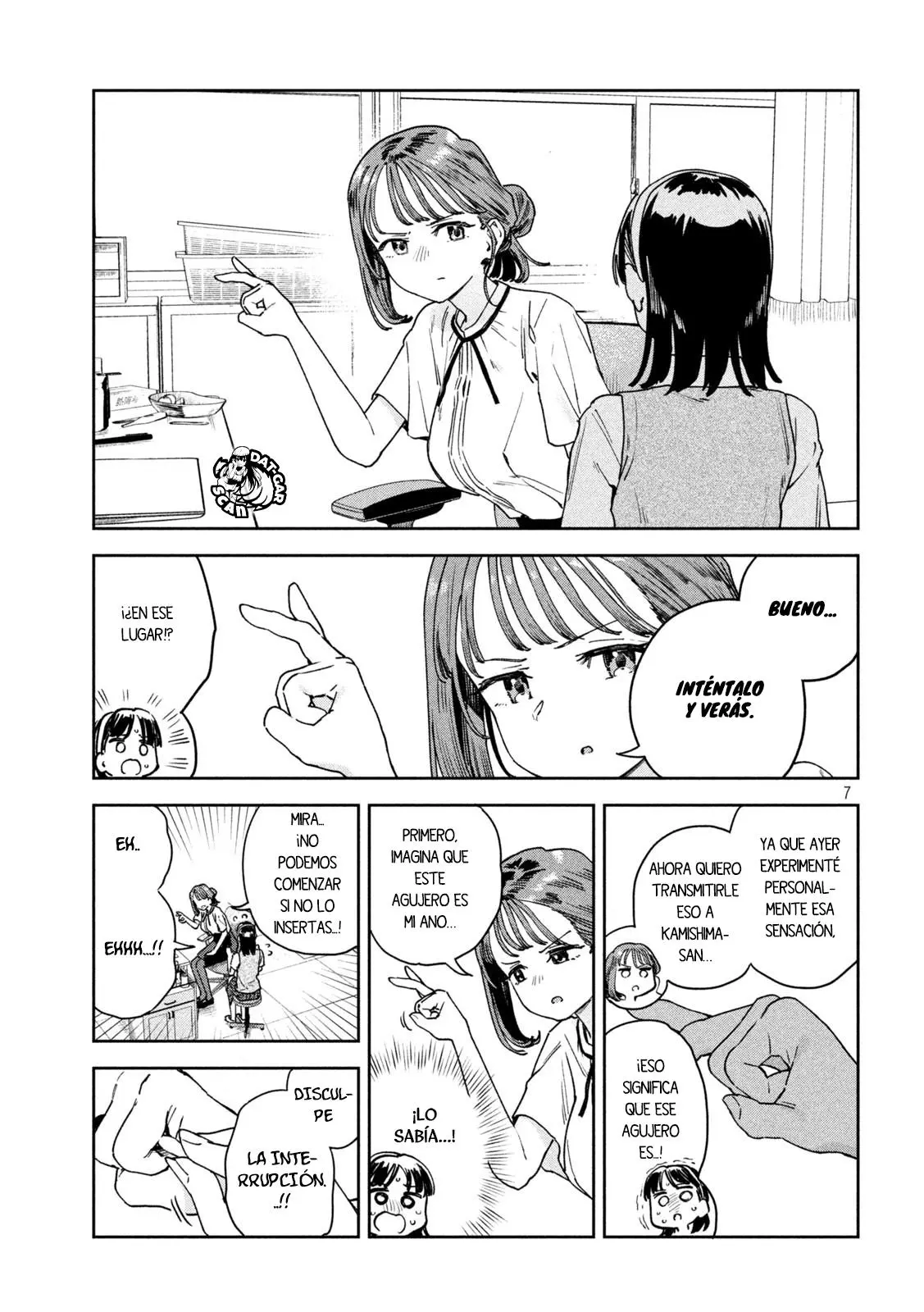 MYO-CHAN SENSEI WA KAKU KATARIKI Capitulo 17: Podrás ver la talla de 00 de Myo-chan página 8