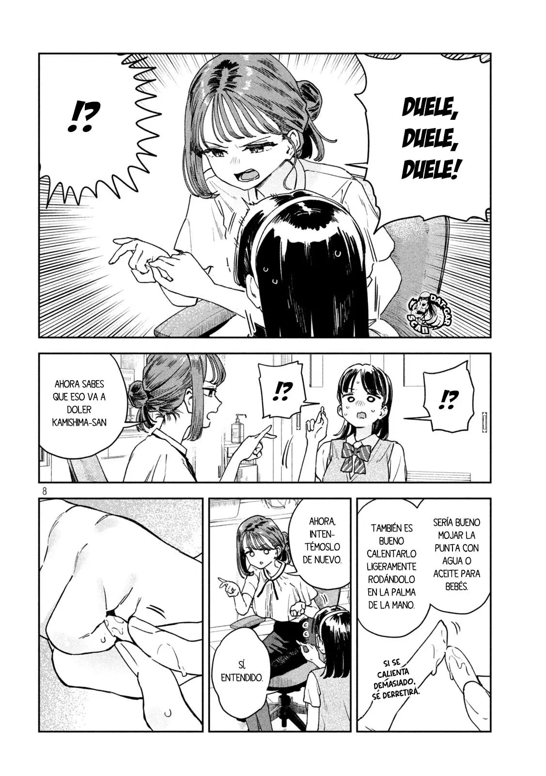 MYO-CHAN SENSEI WA KAKU KATARIKI Capitulo 17: Podrás ver la talla de 00 de Myo-chan página 9
