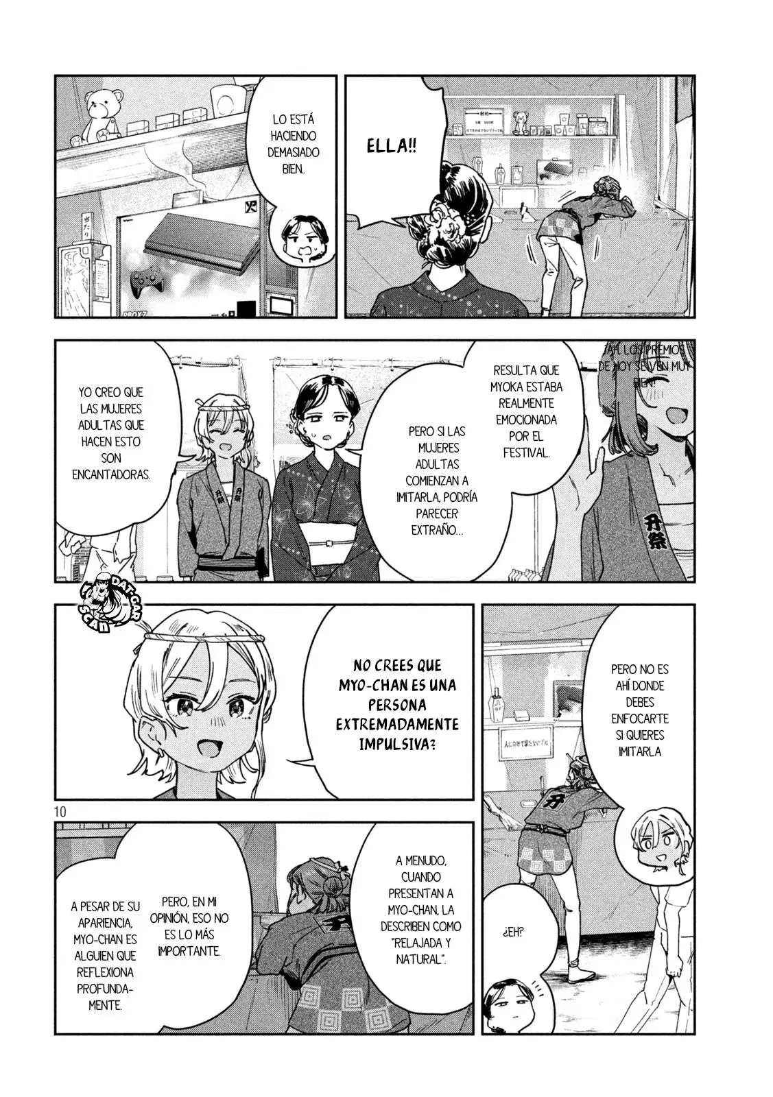 MYO-CHAN SENSEI WA KAKU KATARIKI Capitulo 19: ¡Fiesta intensa e innolvidable! página 11