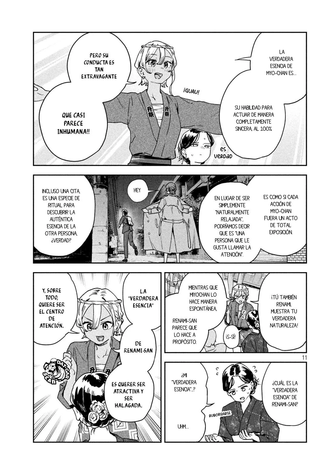 MYO-CHAN SENSEI WA KAKU KATARIKI Capitulo 19: ¡Fiesta intensa e innolvidable! página 12
