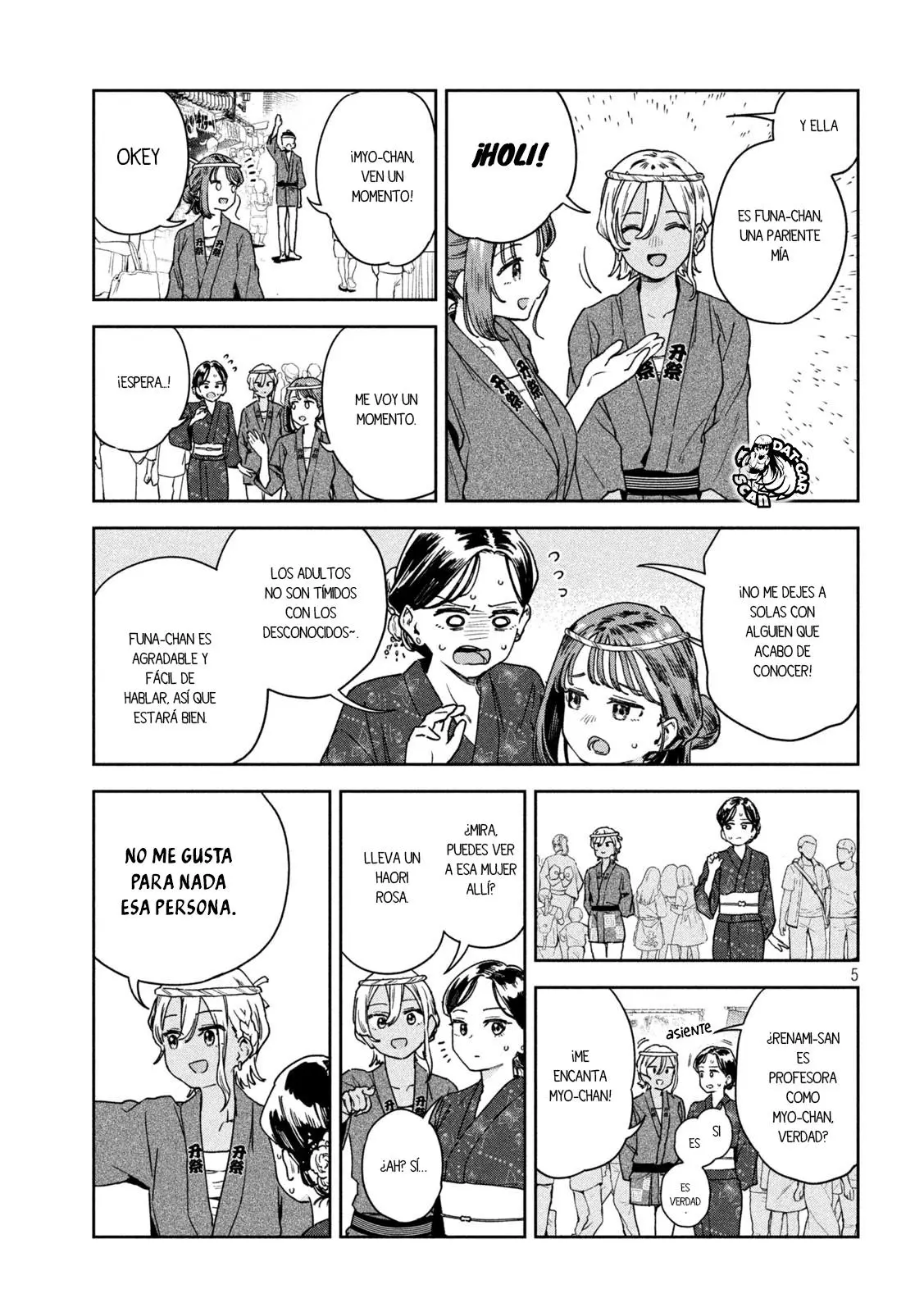 MYO-CHAN SENSEI WA KAKU KATARIKI Capitulo 19: ¡Fiesta intensa e innolvidable! página 6