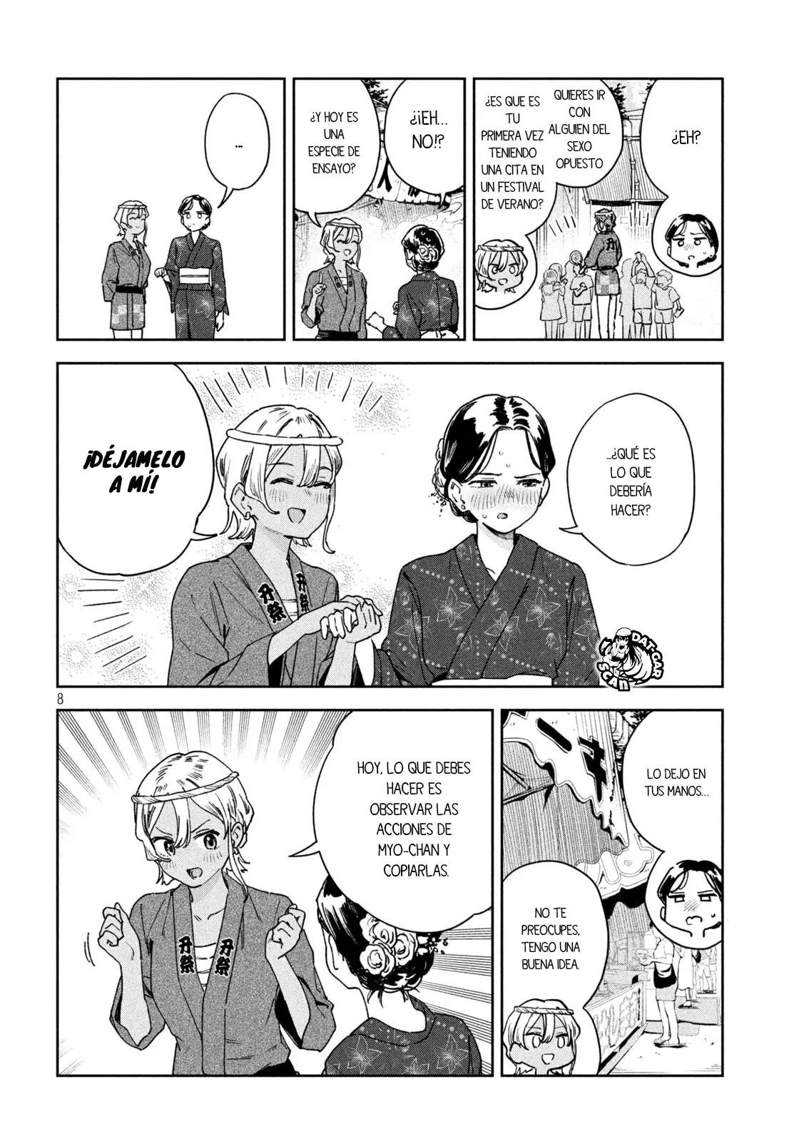 MYO-CHAN SENSEI WA KAKU KATARIKI Capitulo 19: ¡Fiesta intensa e innolvidable! página 9