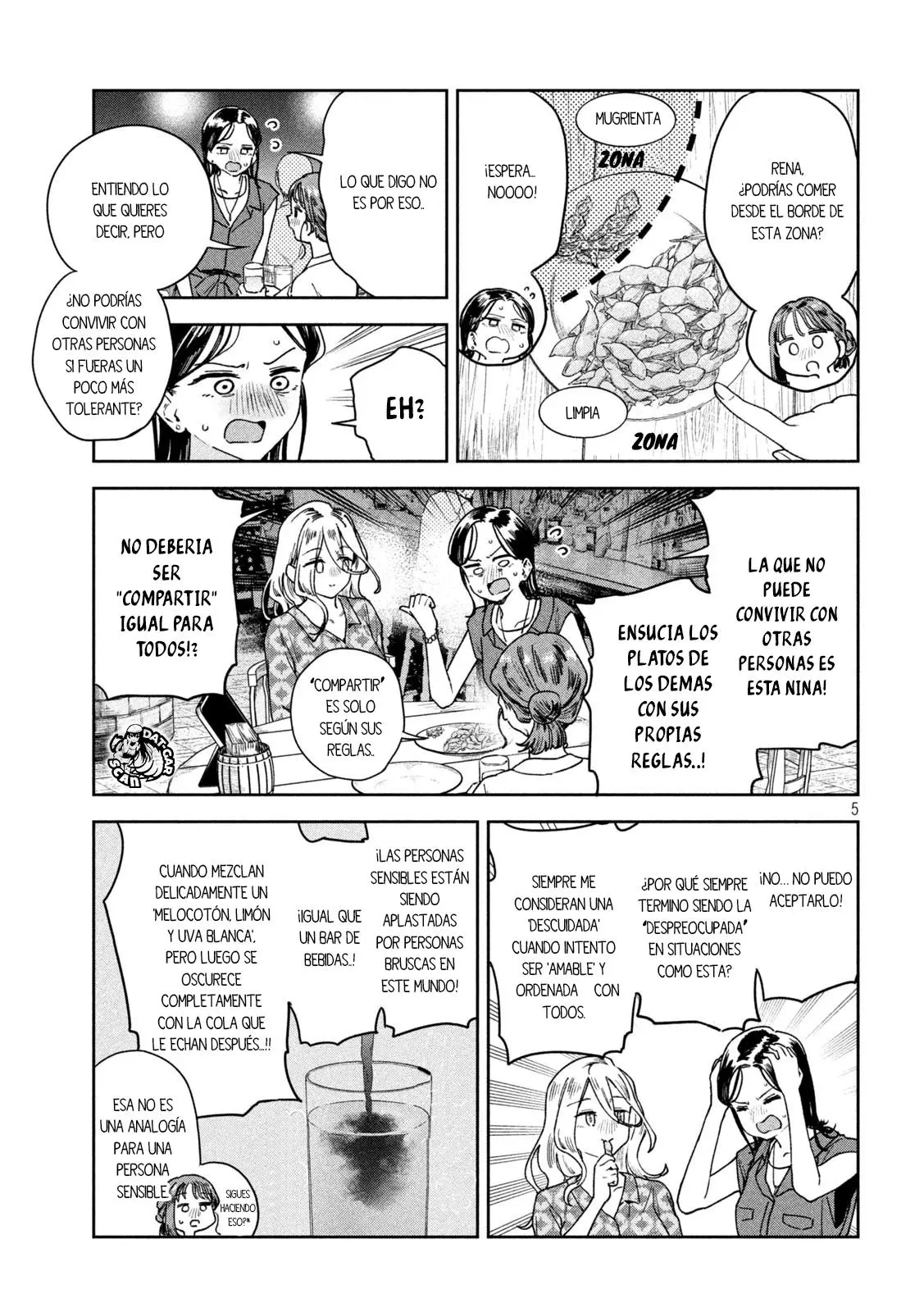 MYO-CHAN SENSEI WA KAKU KATARIKI Capitulo 20: Conversación caótica página 6