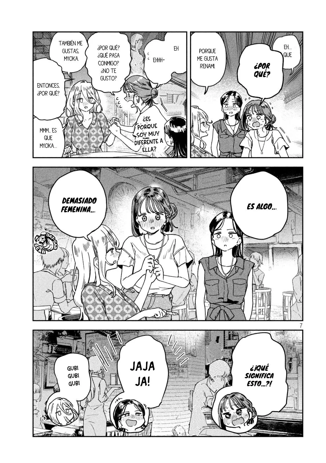 MYO-CHAN SENSEI WA KAKU KATARIKI Capitulo 20: Conversación caótica página 8