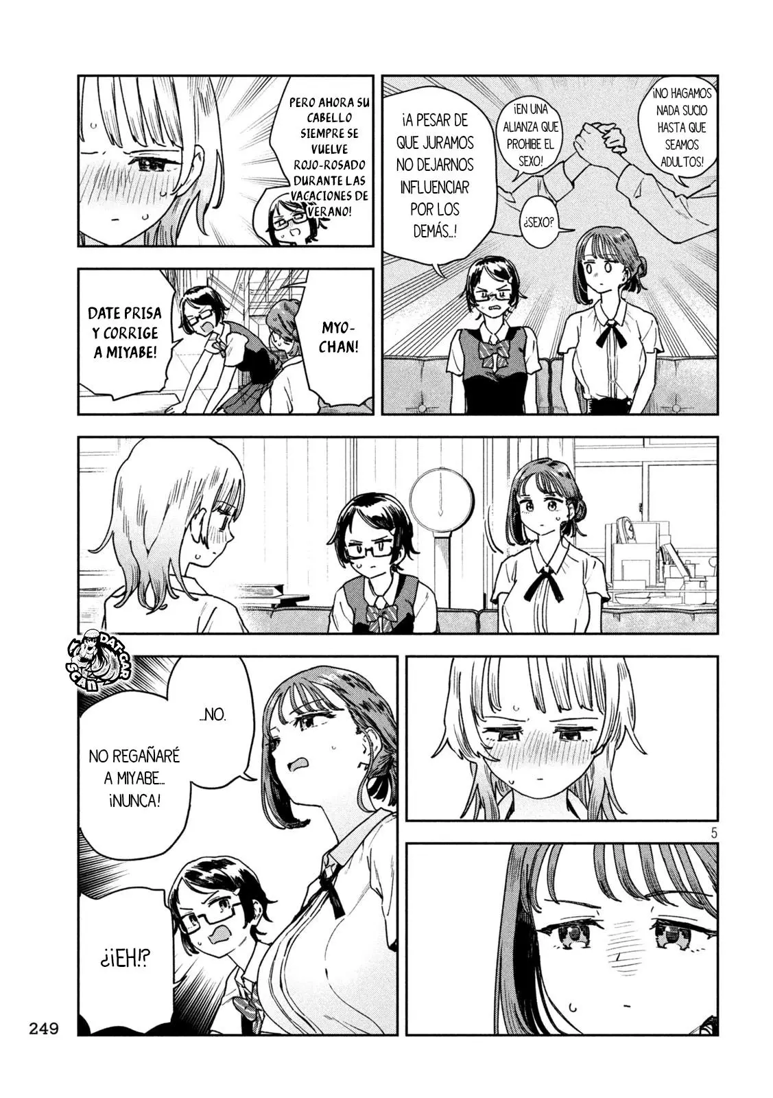 MYO-CHAN SENSEI WA KAKU KATARIKI Capitulo 21: El incidente de la primera aparición de OO página 6