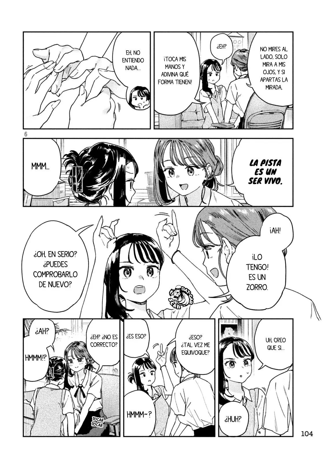 MYO-CHAN SENSEI WA KAKU KATARIKI Capitulo 23: Hand trick página 8