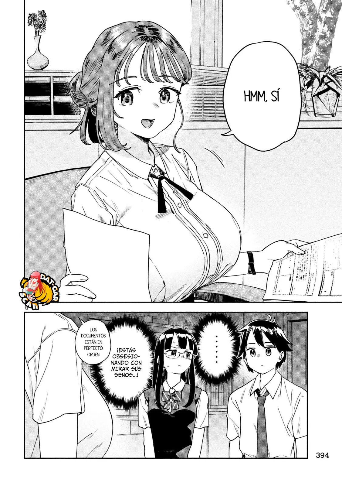 MYO-CHAN SENSEI WA KAKU KATARIKI Capitulo 24: ¡Una mirada candente hacia tu corazón! página 8