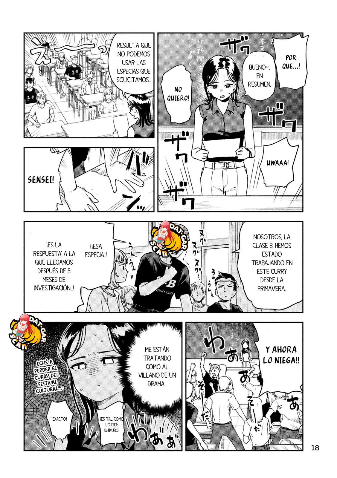 MYO-CHAN SENSEI WA KAKU KATARIKI Capitulo 25: ¡Preparativos para el festival y curry de despedida! página 10