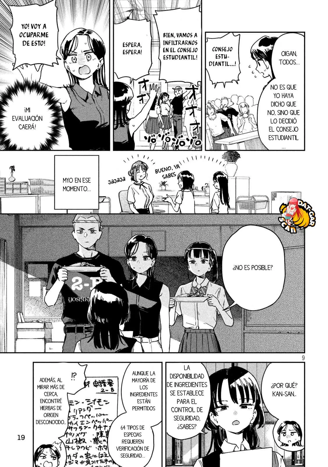 MYO-CHAN SENSEI WA KAKU KATARIKI Capitulo 25: ¡Preparativos para el festival y curry de despedida! página 11
