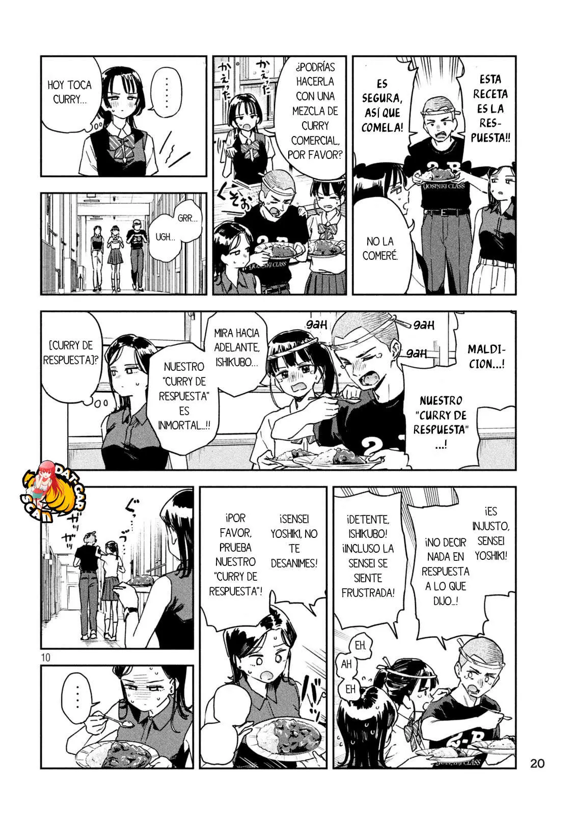 MYO-CHAN SENSEI WA KAKU KATARIKI Capitulo 25: ¡Preparativos para el festival y curry de despedida! página 12