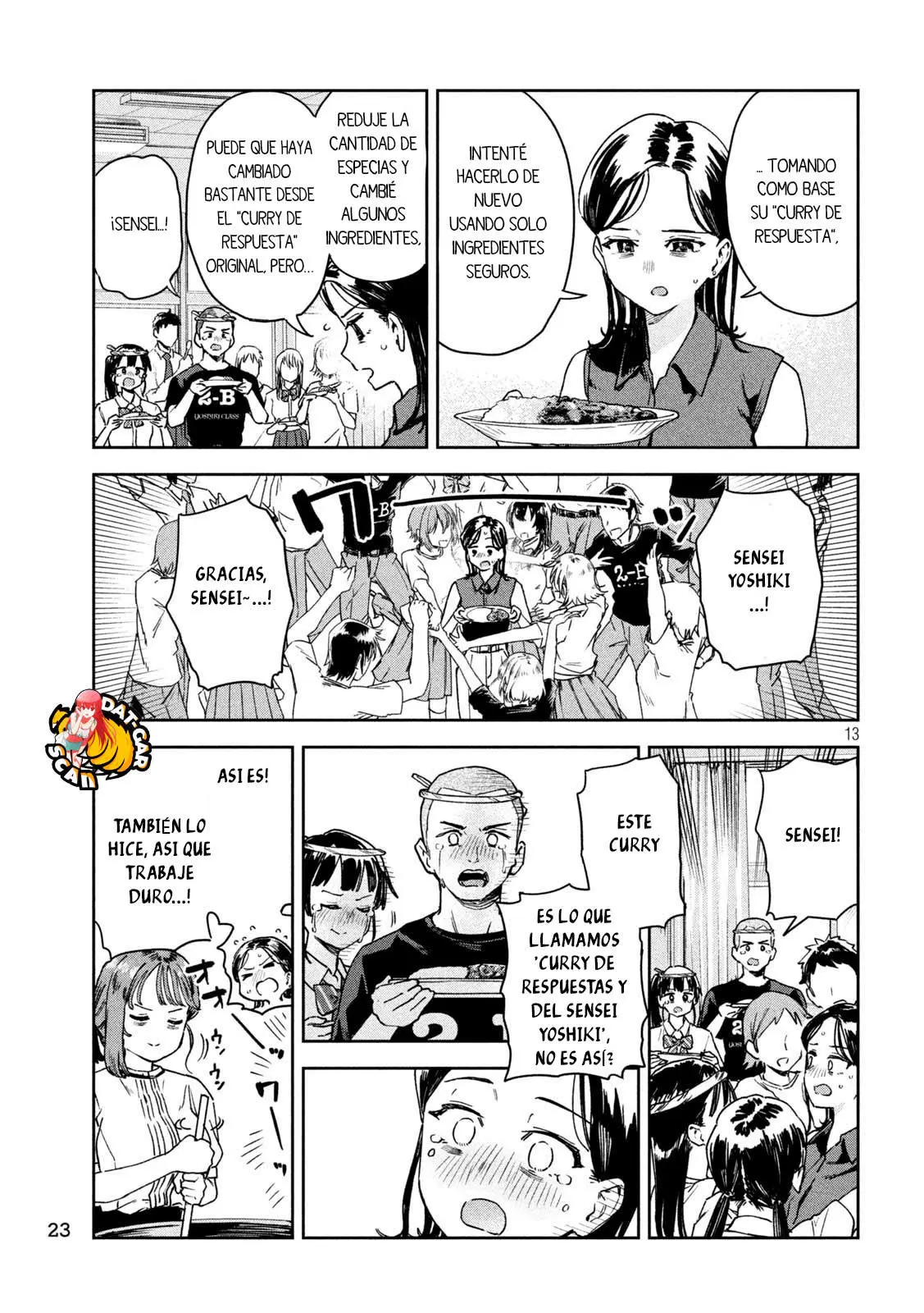MYO-CHAN SENSEI WA KAKU KATARIKI Capitulo 25: ¡Preparativos para el festival y curry de despedida! página 15