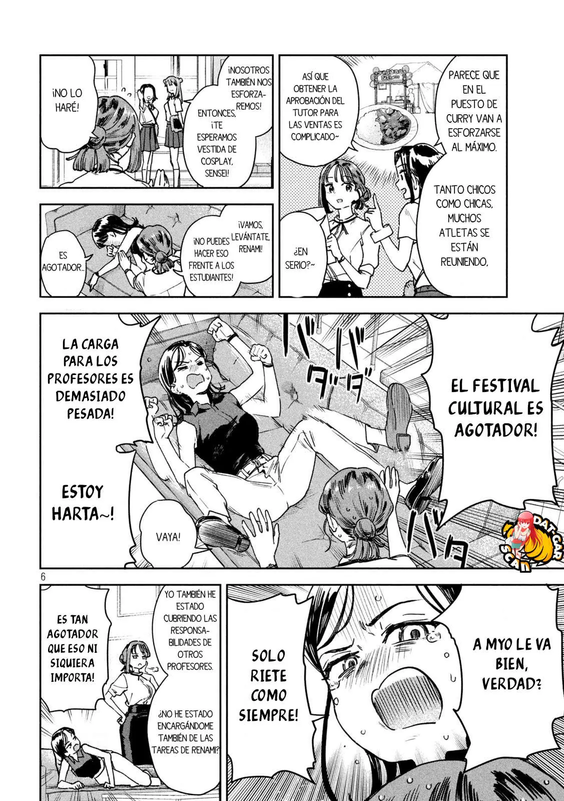 MYO-CHAN SENSEI WA KAKU KATARIKI Capitulo 25: ¡Preparativos para el festival y curry de despedida! página 8