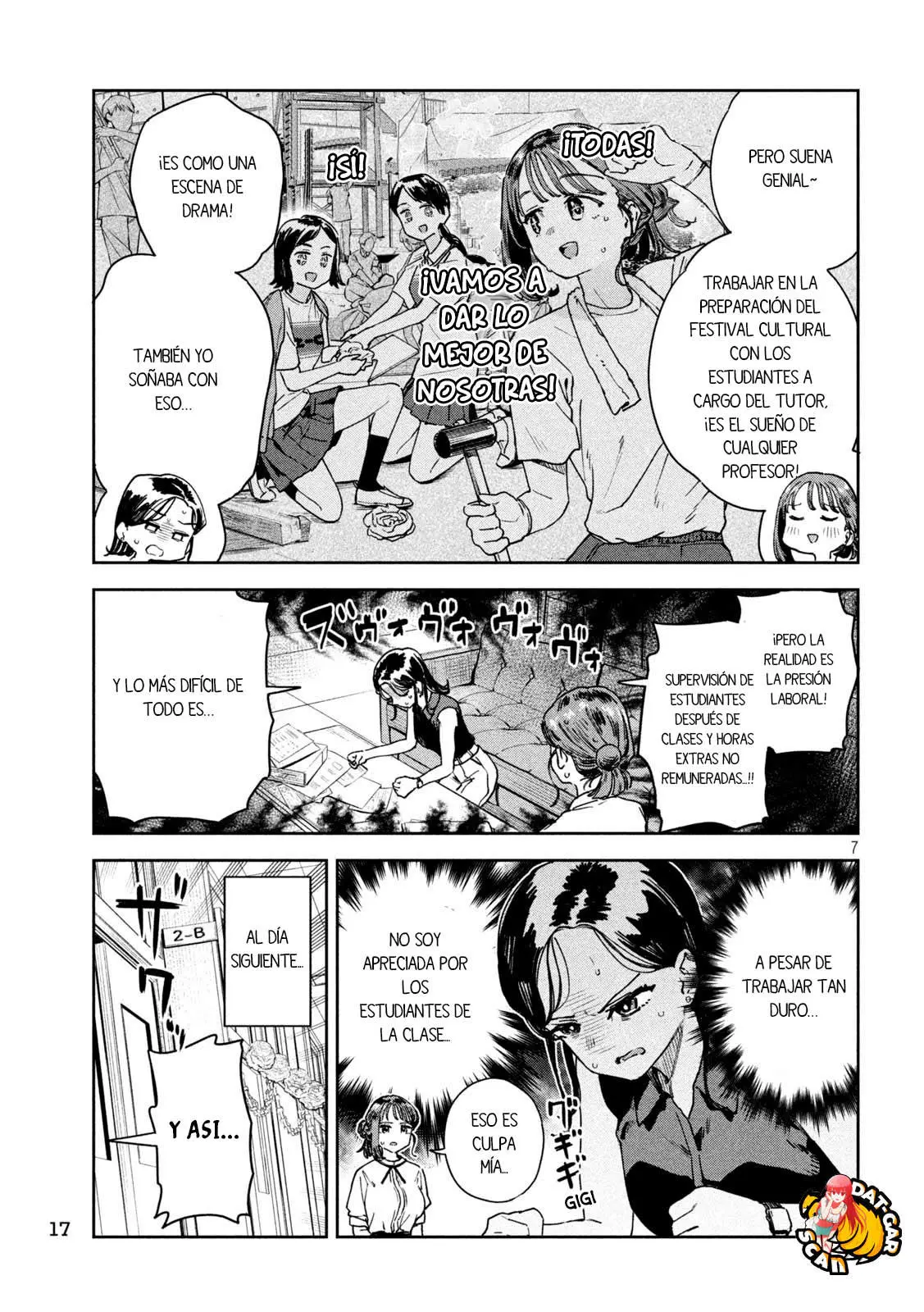 MYO-CHAN SENSEI WA KAKU KATARIKI Capitulo 25: ¡Preparativos para el festival y curry de despedida! página 9