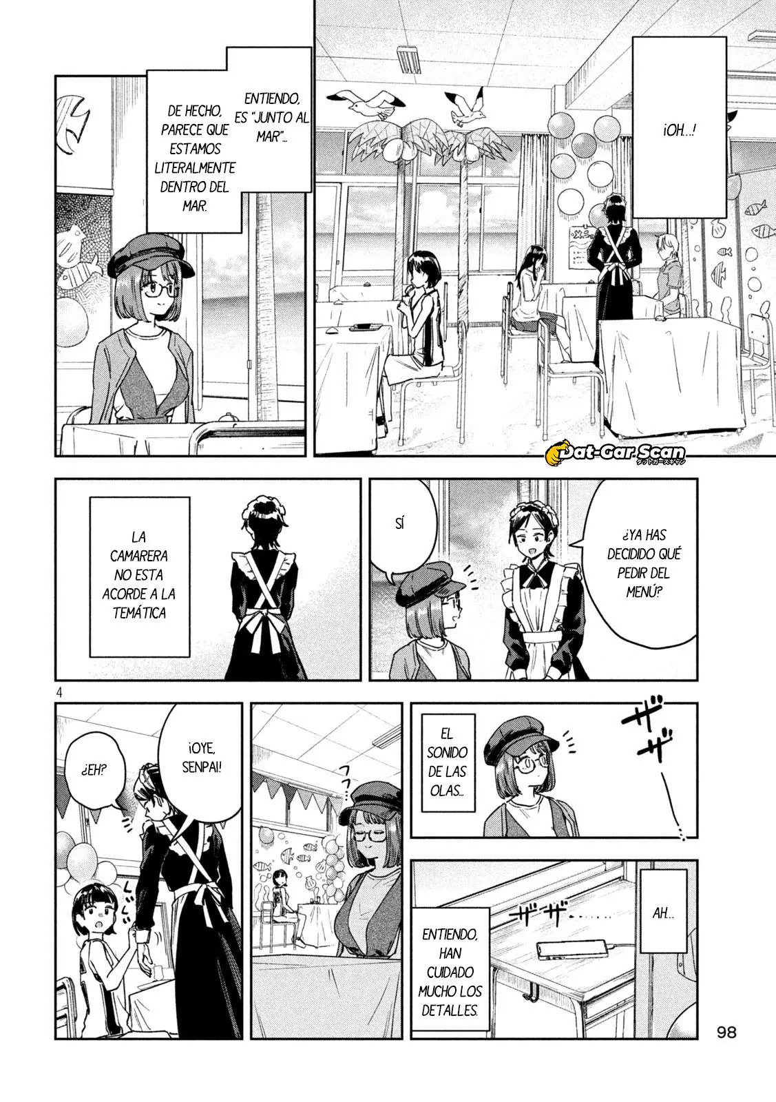 MYO-CHAN SENSEI WA KAKU KATARIKI Capitulo 26: Gastronomía según el medico de salud. página 6