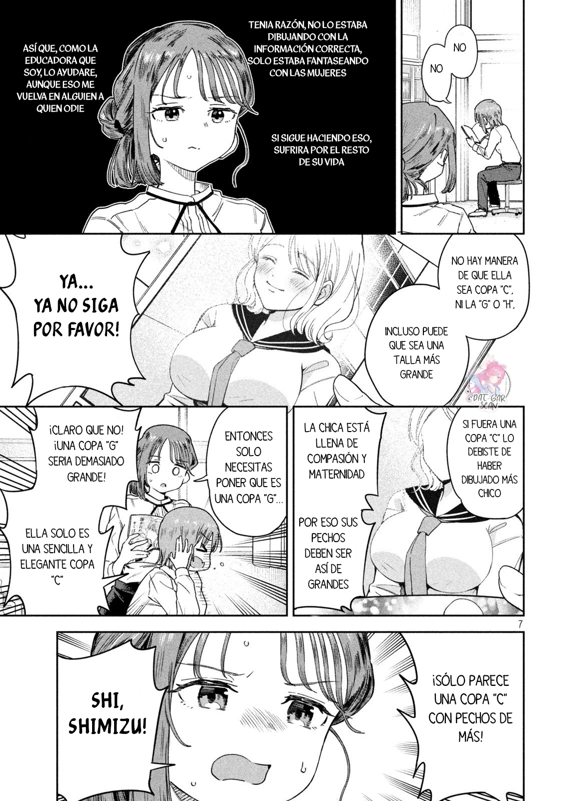 MYO-CHAN SENSEI WA KAKU KATARIKI Capitulo 3: Cómo funciona el cuerpo página 10