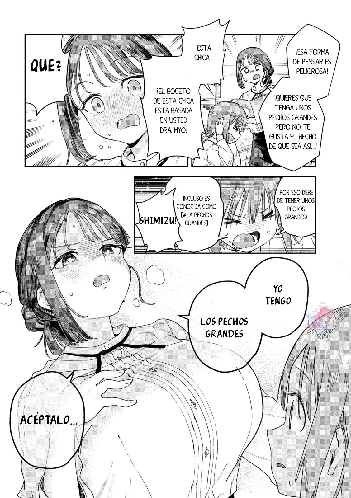 MYO-CHAN SENSEI WA KAKU KATARIKI Capitulo 3: Cómo funciona el cuerpo página 11