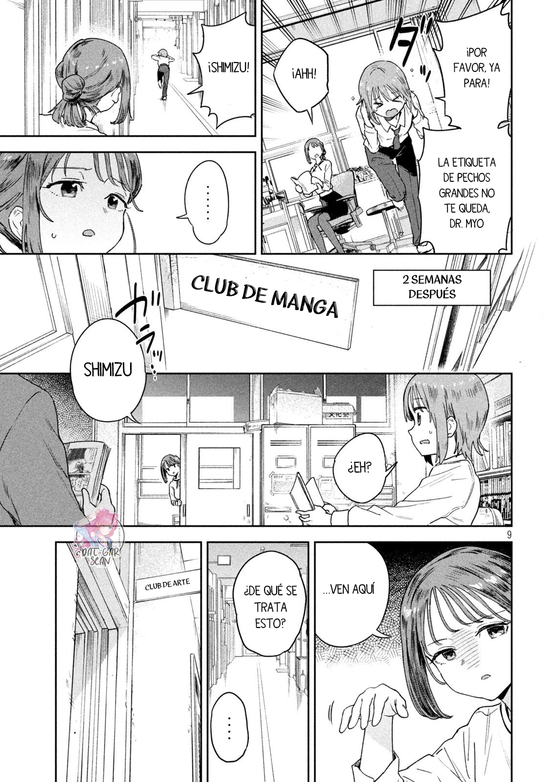 MYO-CHAN SENSEI WA KAKU KATARIKI Capitulo 3: Cómo funciona el cuerpo página 12