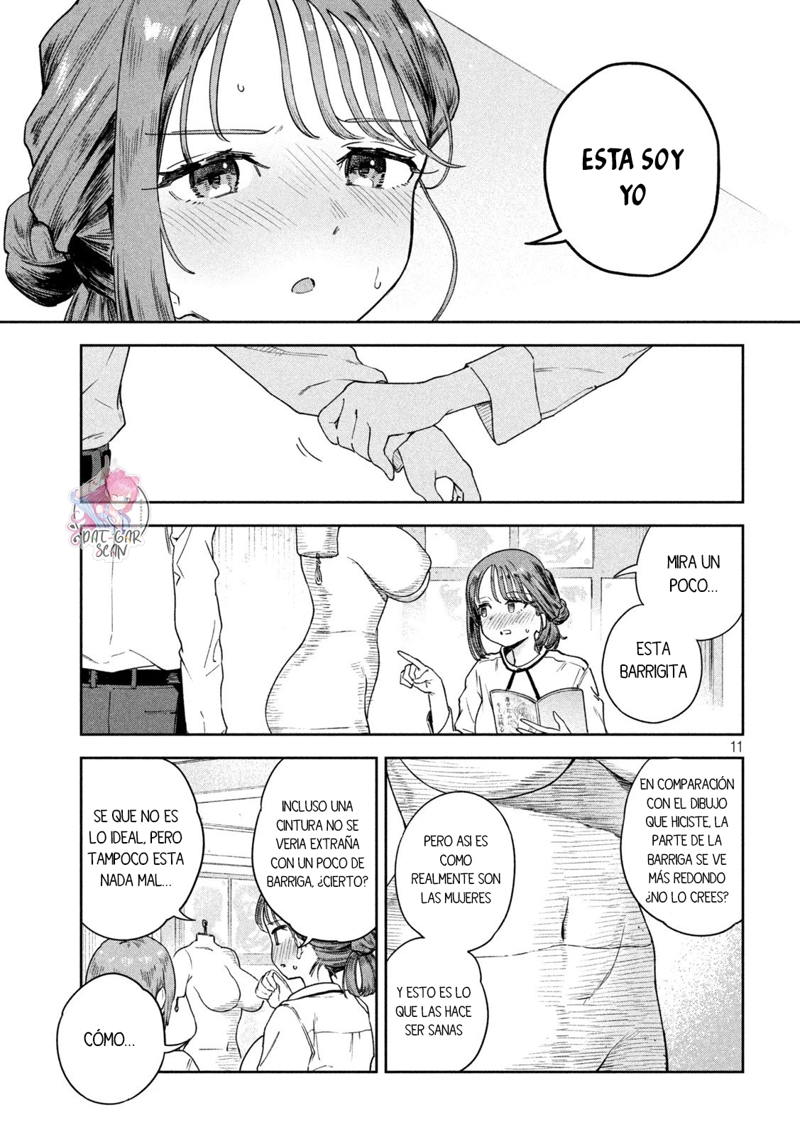 MYO-CHAN SENSEI WA KAKU KATARIKI Capitulo 3: Cómo funciona el cuerpo página 14