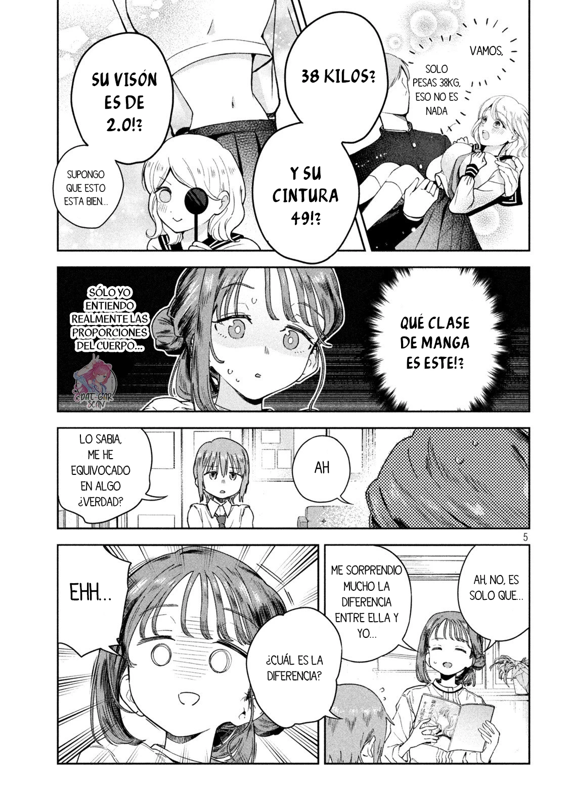 MYO-CHAN SENSEI WA KAKU KATARIKI Capitulo 3: Cómo funciona el cuerpo página 8