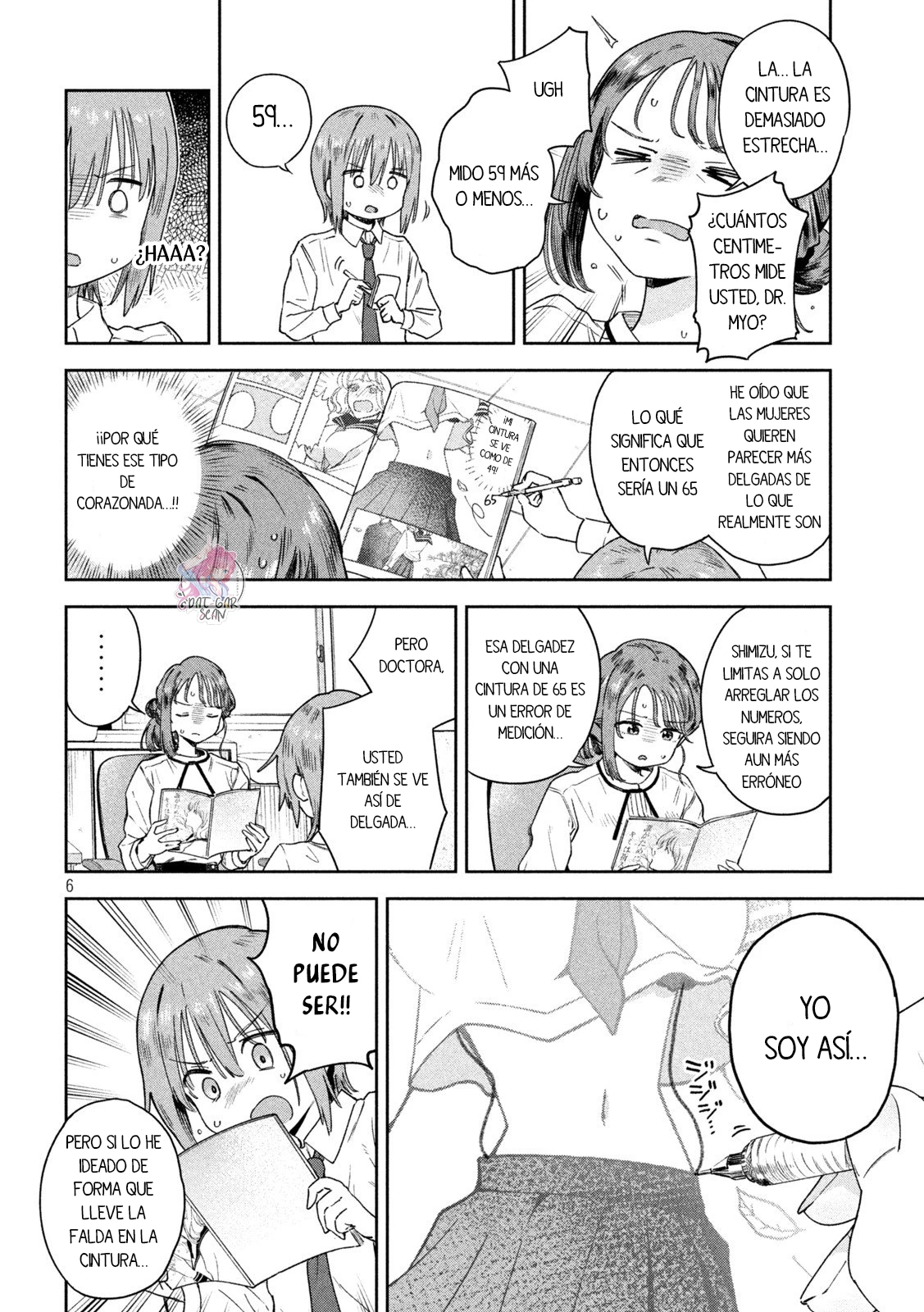 MYO-CHAN SENSEI WA KAKU KATARIKI Capitulo 3: Cómo funciona el cuerpo página 9