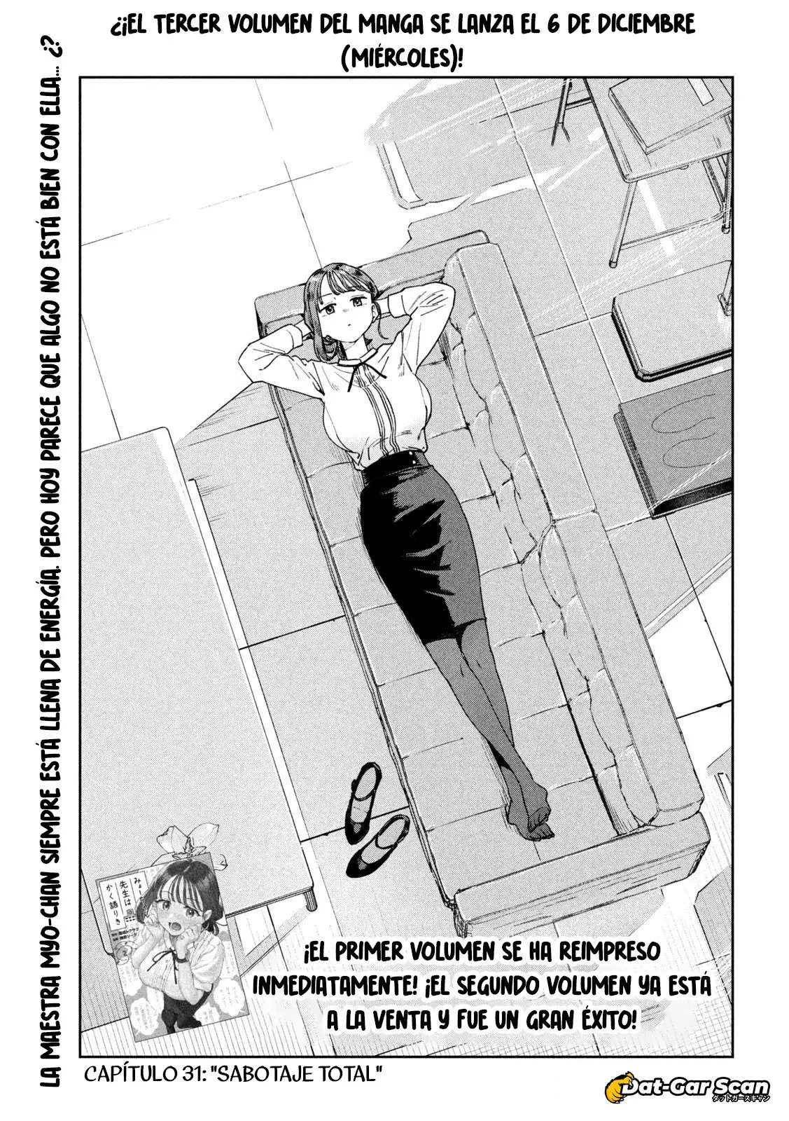 MYO-CHAN SENSEI WA KAKU KATARIKI Capitulo 31: Sabotaje total página 3