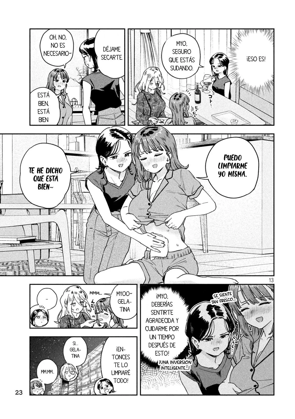 MYO-CHAN SENSEI WA KAKU KATARIKI Capitulo 32: Moratoria de fiebre. página 14