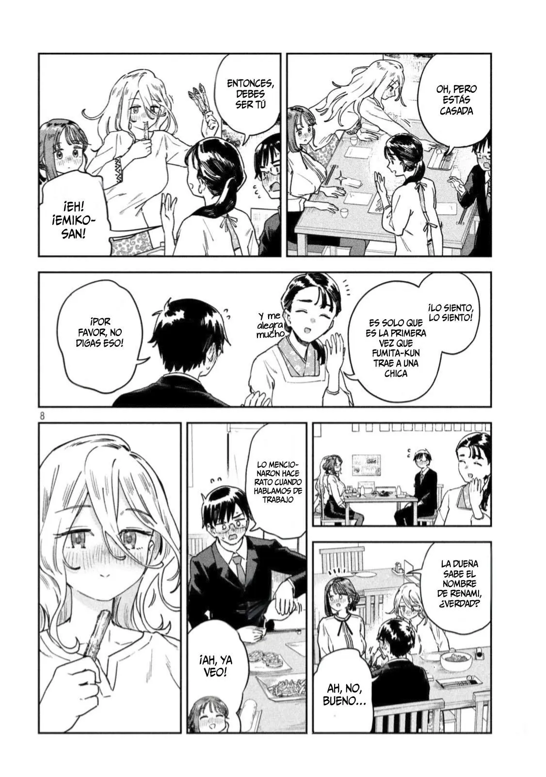 MYO-CHAN SENSEI WA KAKU KATARIKI Capitulo 33: ¡El escuadrón de apoyo al amor! página 10