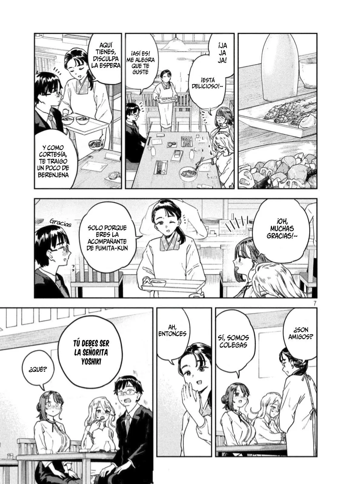 MYO-CHAN SENSEI WA KAKU KATARIKI Capitulo 33: ¡El escuadrón de apoyo al amor! página 9