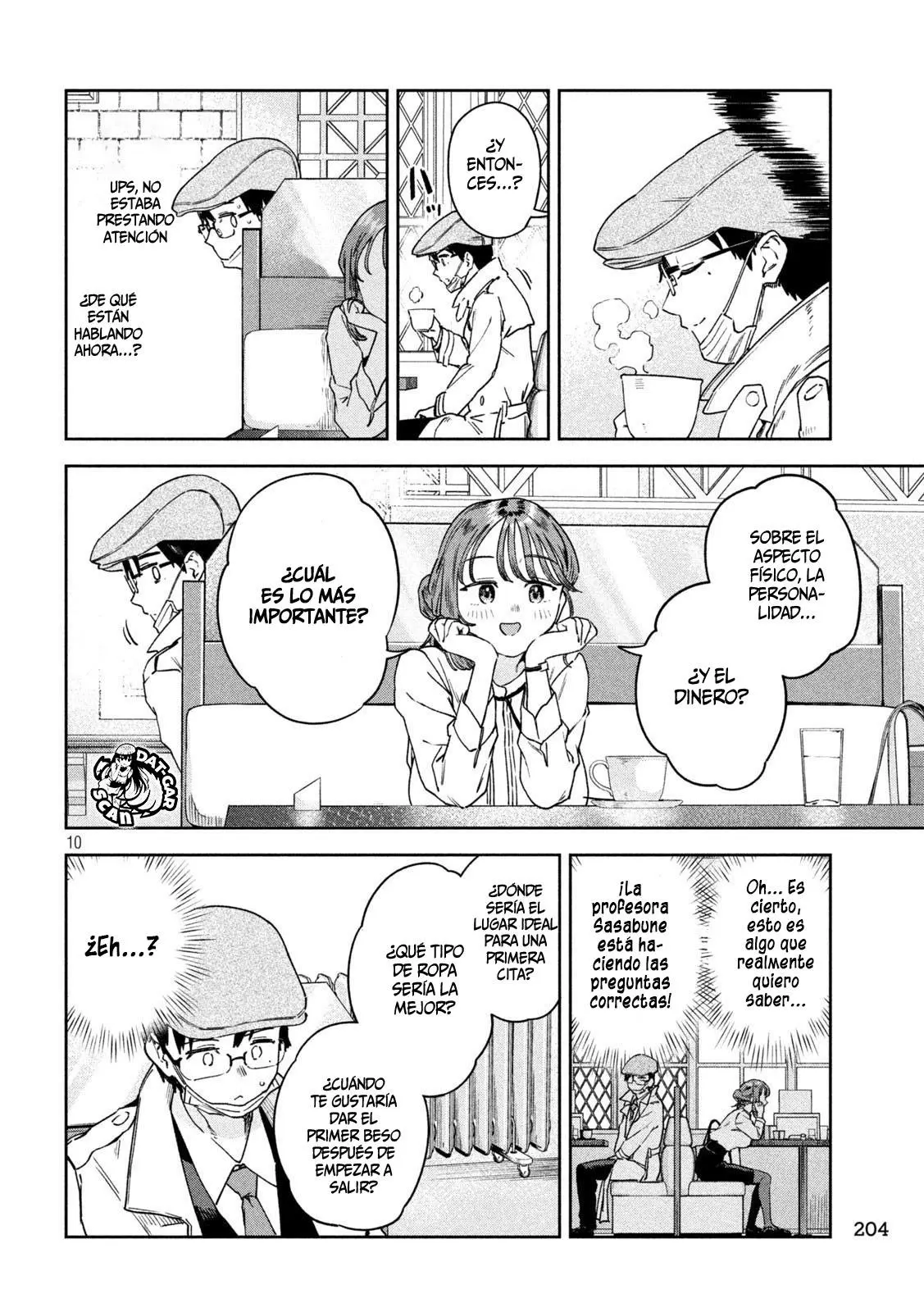 MYO-CHAN SENSEI WA KAKU KATARIKI Capitulo 34: ¡La romántica Myoka no tiene límites! página 12