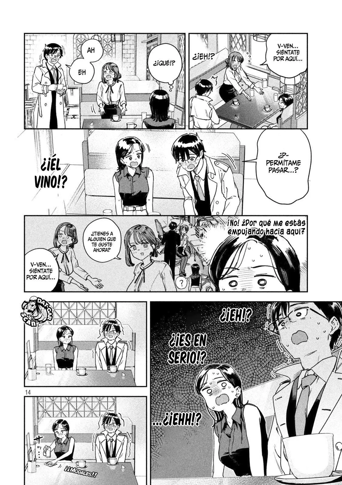 MYO-CHAN SENSEI WA KAKU KATARIKI Capitulo 34: ¡La romántica Myoka no tiene límites! página 16