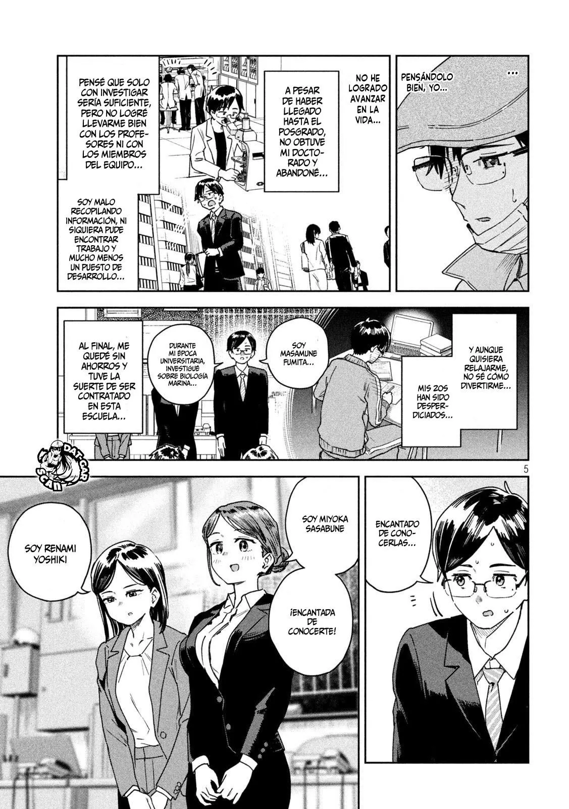 MYO-CHAN SENSEI WA KAKU KATARIKI Capitulo 34: ¡La romántica Myoka no tiene límites! página 7
