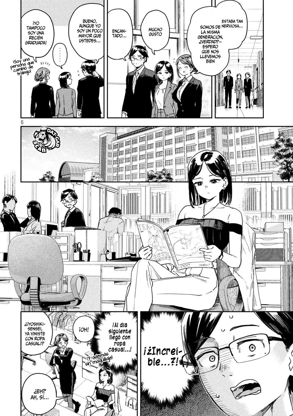 MYO-CHAN SENSEI WA KAKU KATARIKI Capitulo 34: ¡La romántica Myoka no tiene límites! página 8