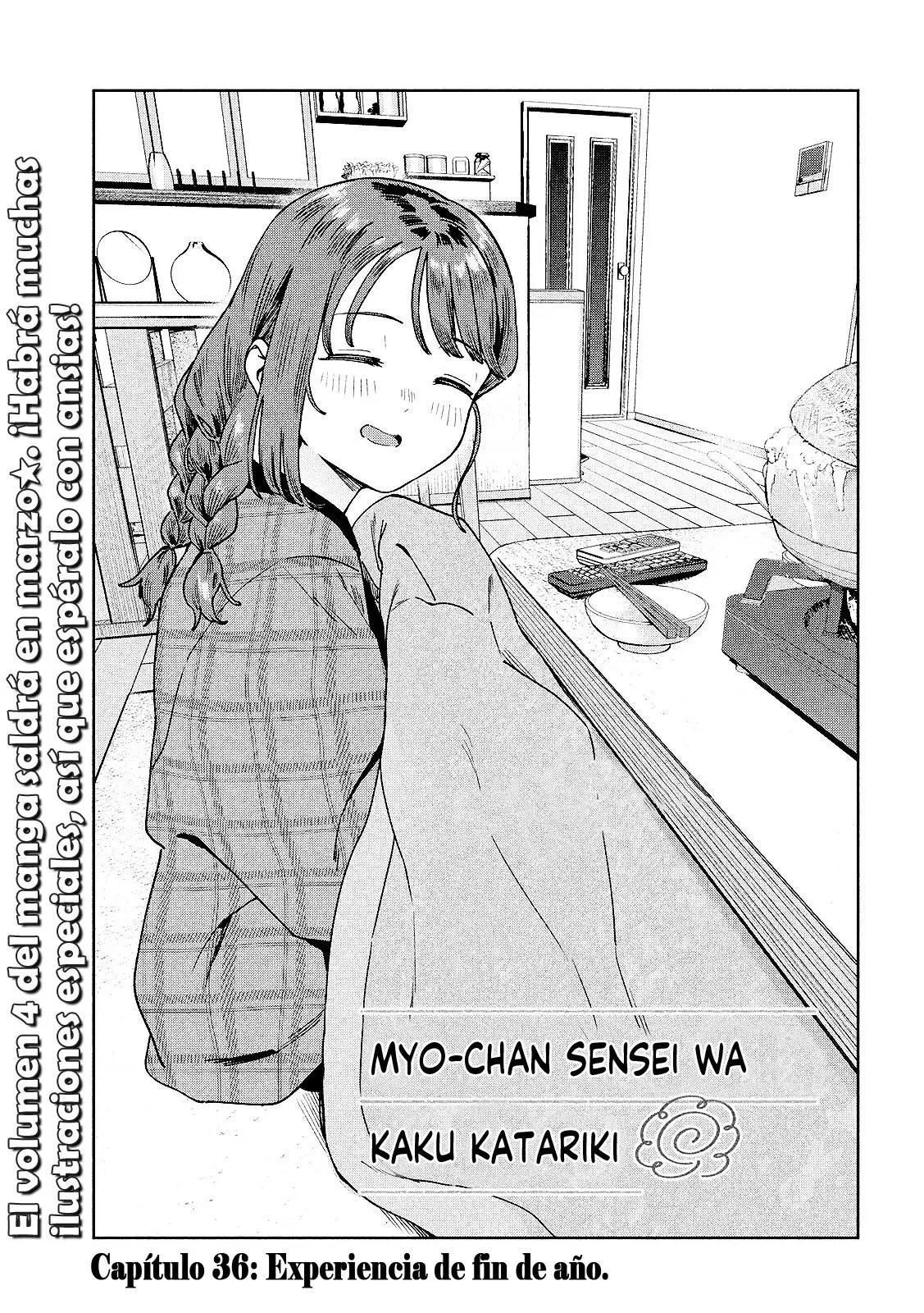 MYO-CHAN SENSEI WA KAKU KATARIKI Capitulo 36: Experiencia de fin de año página 5