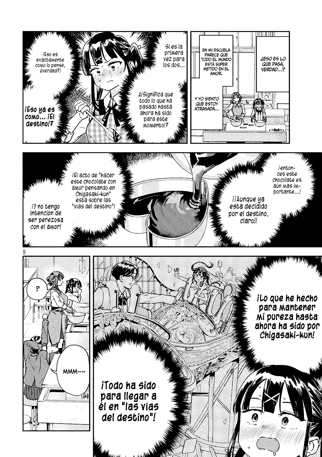 MYO-CHAN SENSEI WA KAKU KATARIKI Capitulo 38: ¡Pa-re pa-re san valentín! página 10