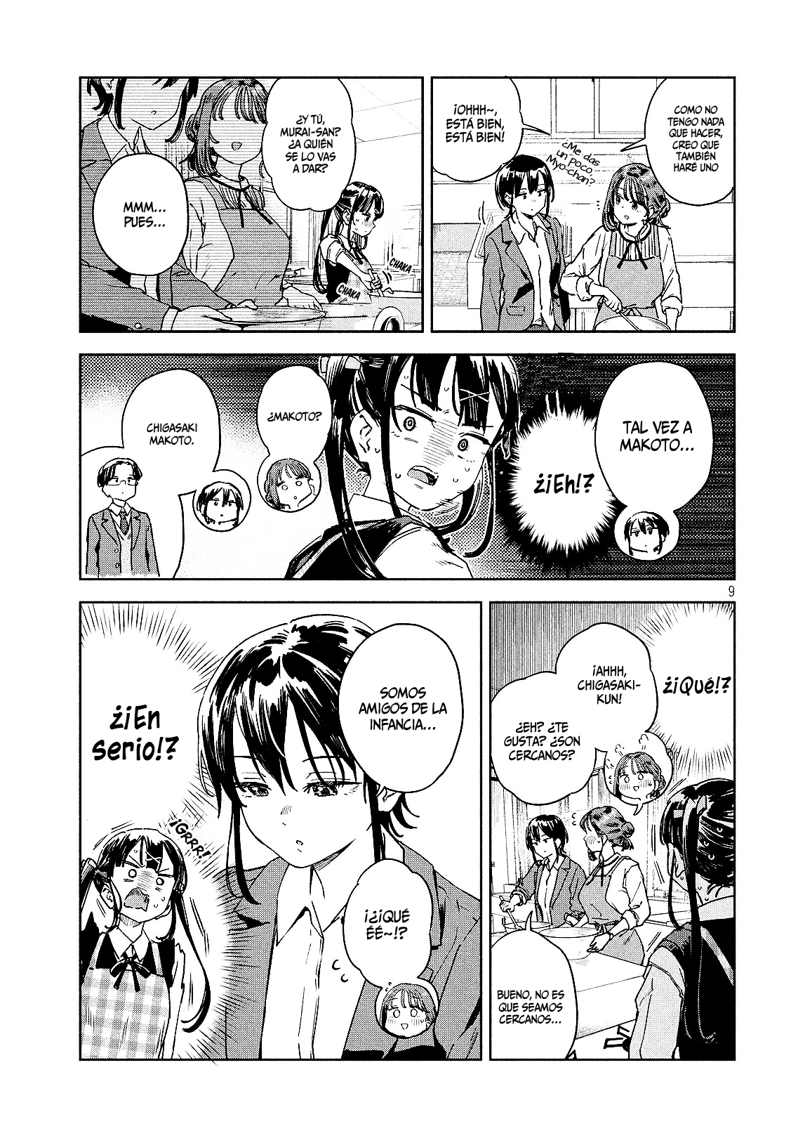 MYO-CHAN SENSEI WA KAKU KATARIKI Capitulo 38: ¡Pa-re pa-re san valentín! página 11
