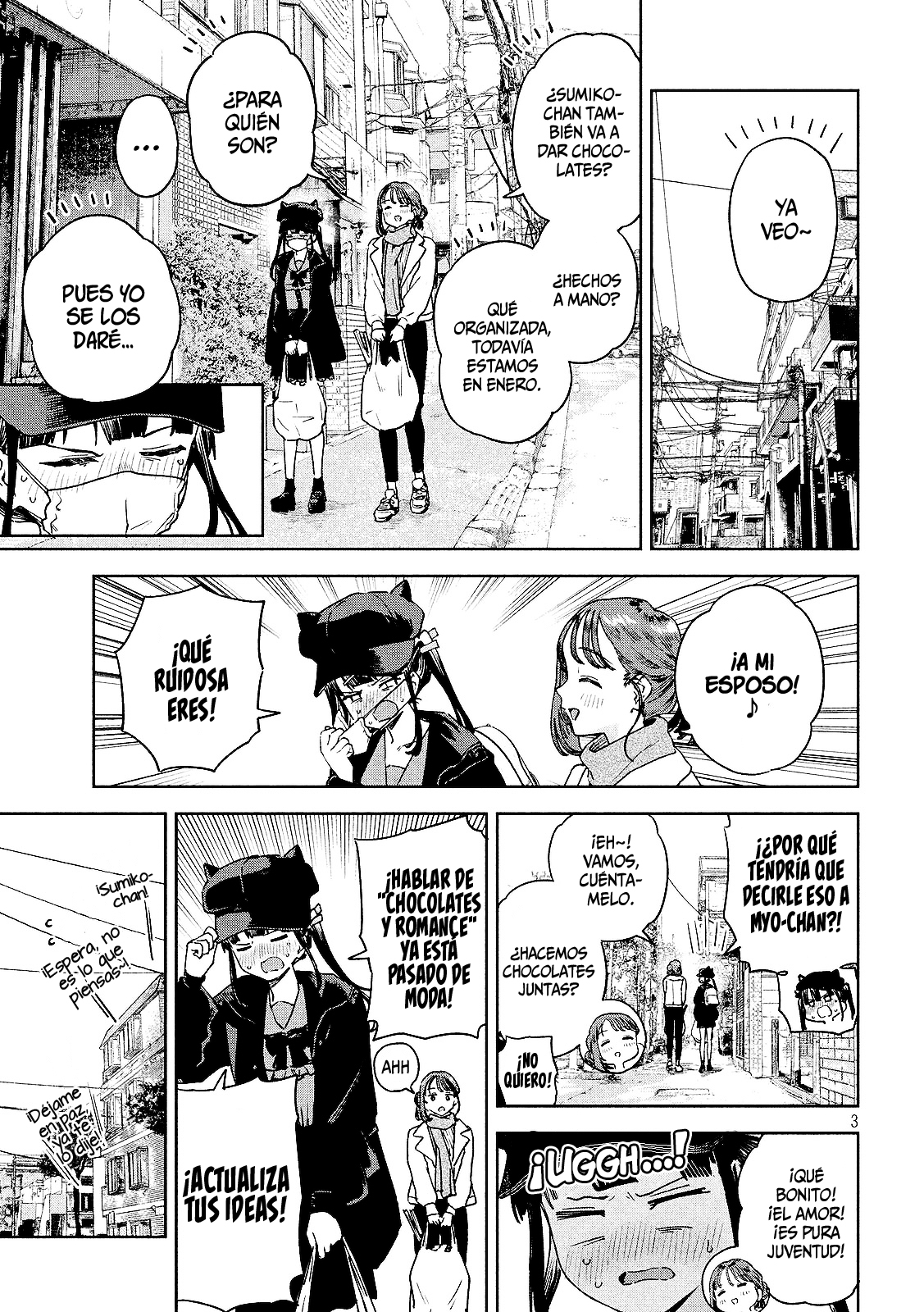 MYO-CHAN SENSEI WA KAKU KATARIKI Capitulo 38: ¡Pa-re pa-re san valentín! página 5