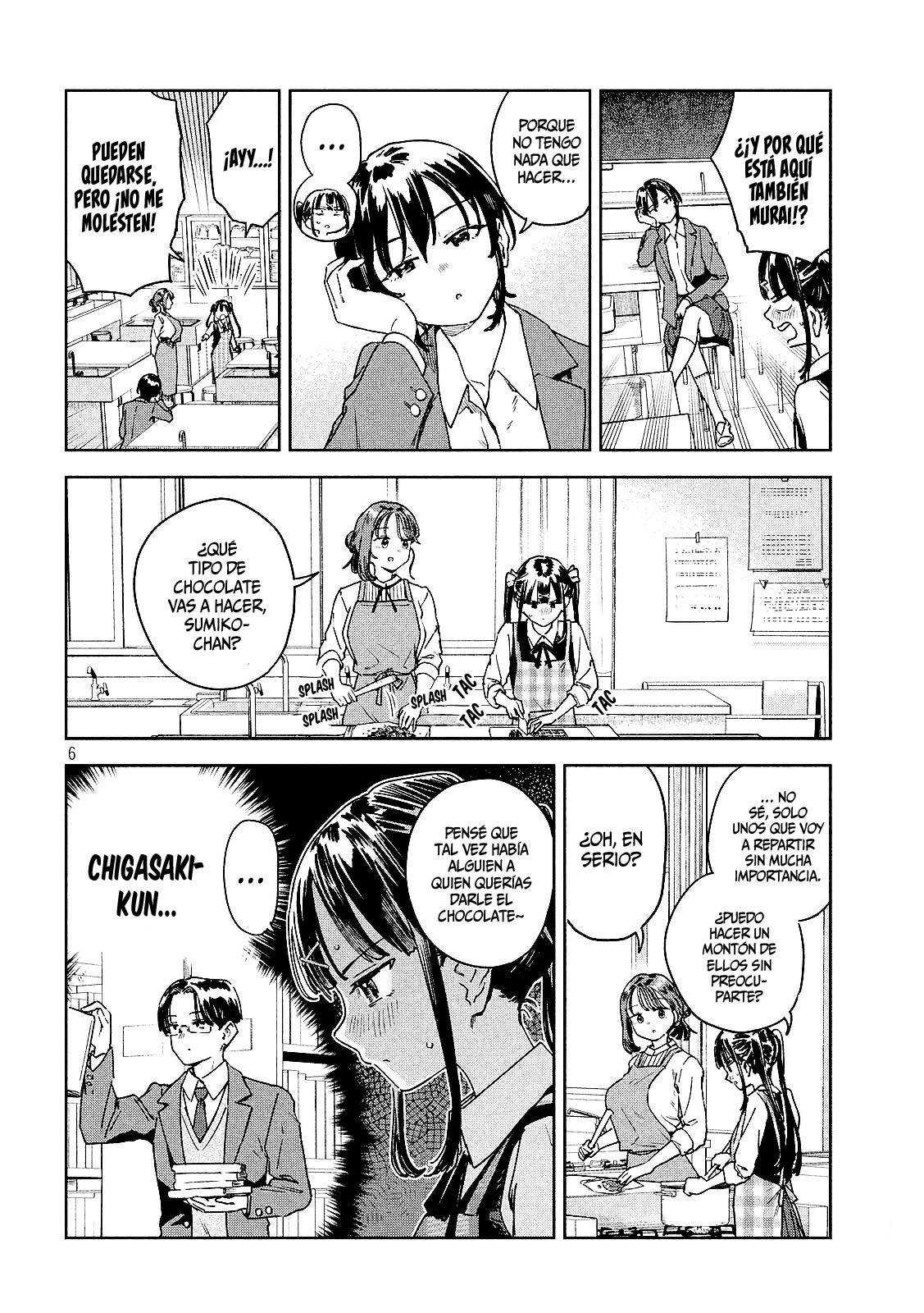 MYO-CHAN SENSEI WA KAKU KATARIKI Capitulo 38: ¡Pa-re pa-re san valentín! página 8