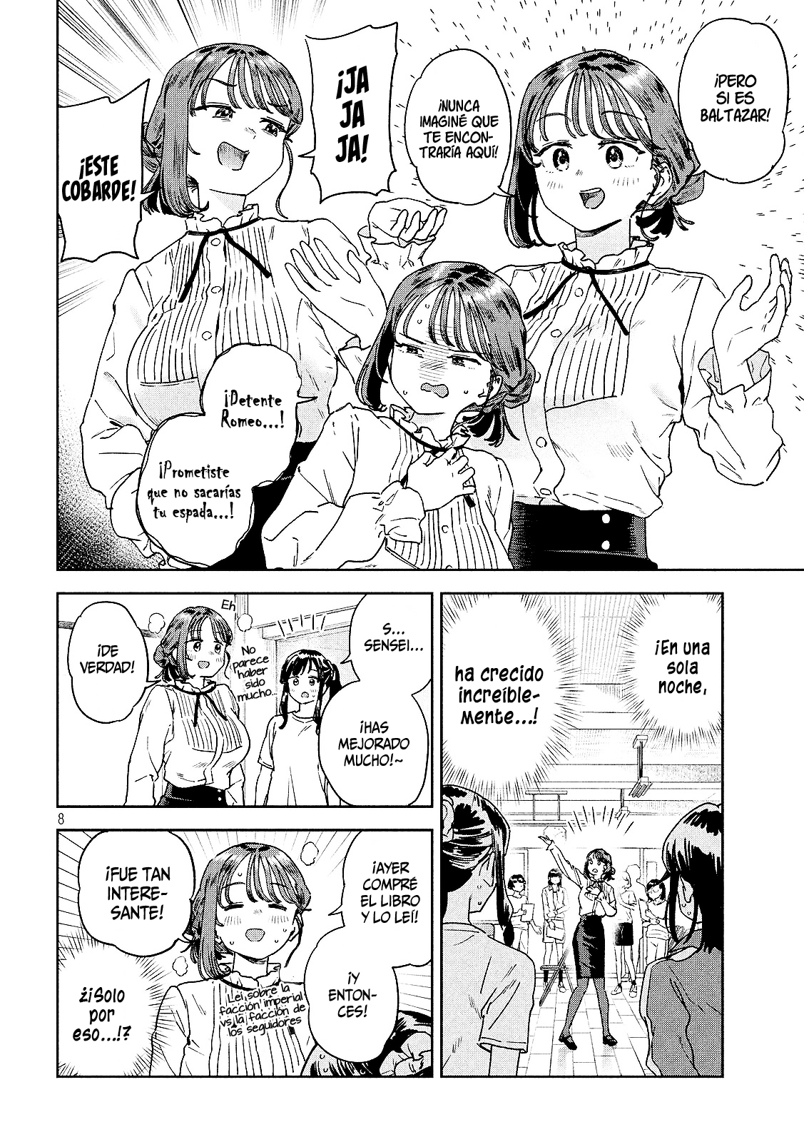MYO-CHAN SENSEI WA KAKU KATARIKI Capitulo 39: Las condiciones para ser una estrella página 10