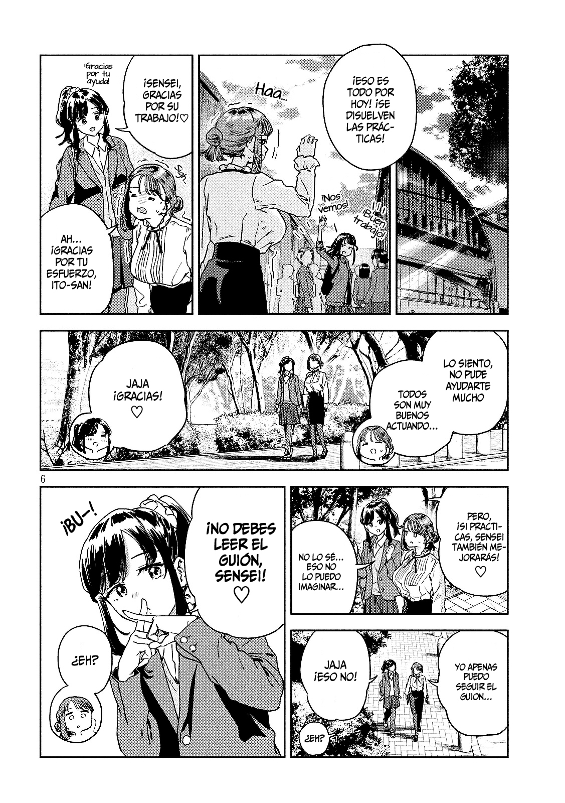 MYO-CHAN SENSEI WA KAKU KATARIKI Capitulo 39: Las condiciones para ser una estrella página 8