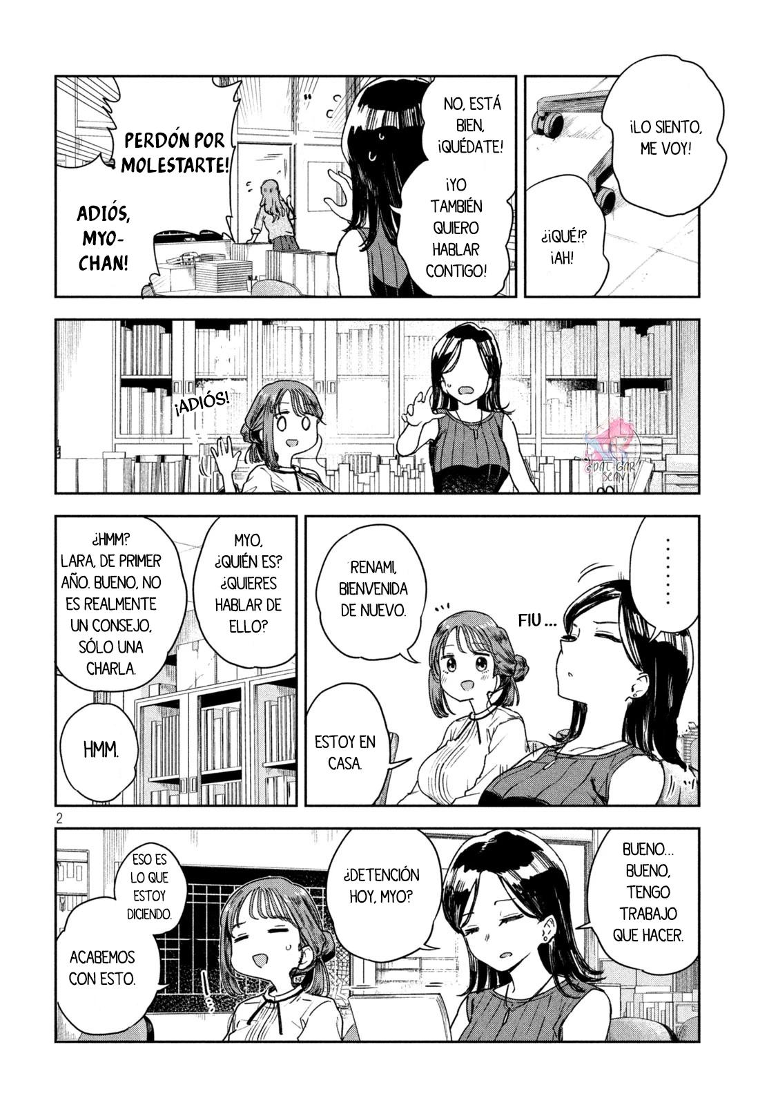 MYO-CHAN SENSEI WA KAKU KATARIKI Capitulo 4: Lección de zumbido página 5