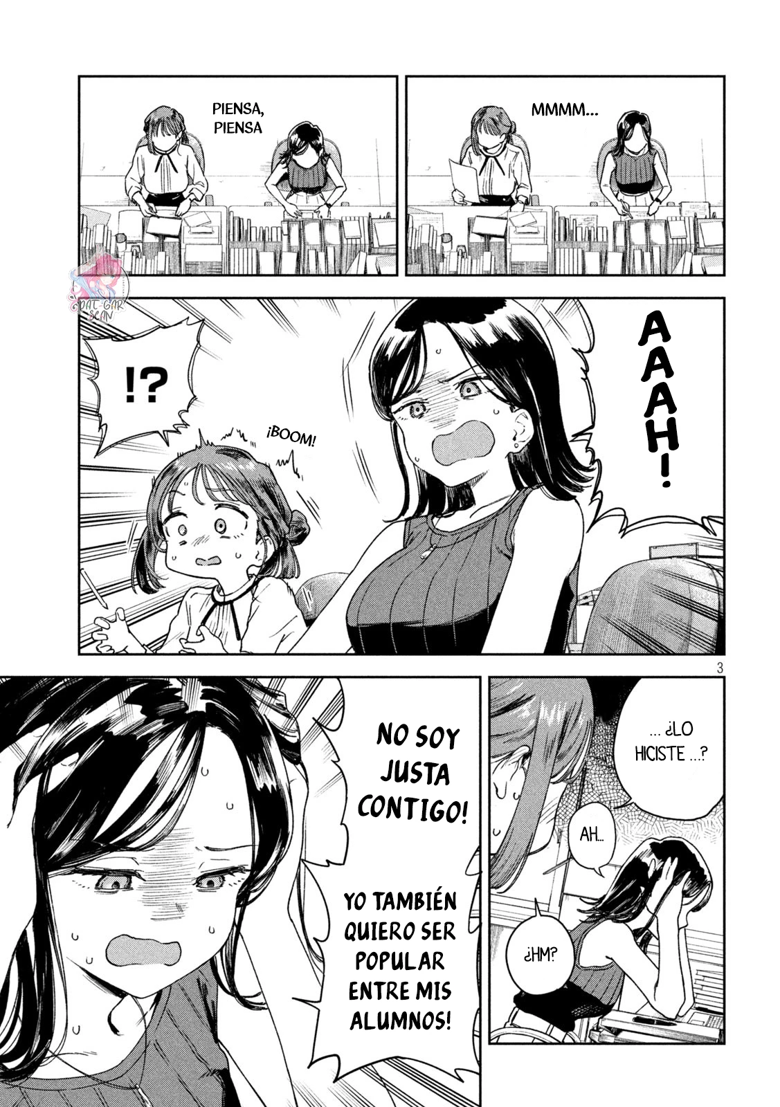 MYO-CHAN SENSEI WA KAKU KATARIKI Capitulo 4: Lección de zumbido página 6