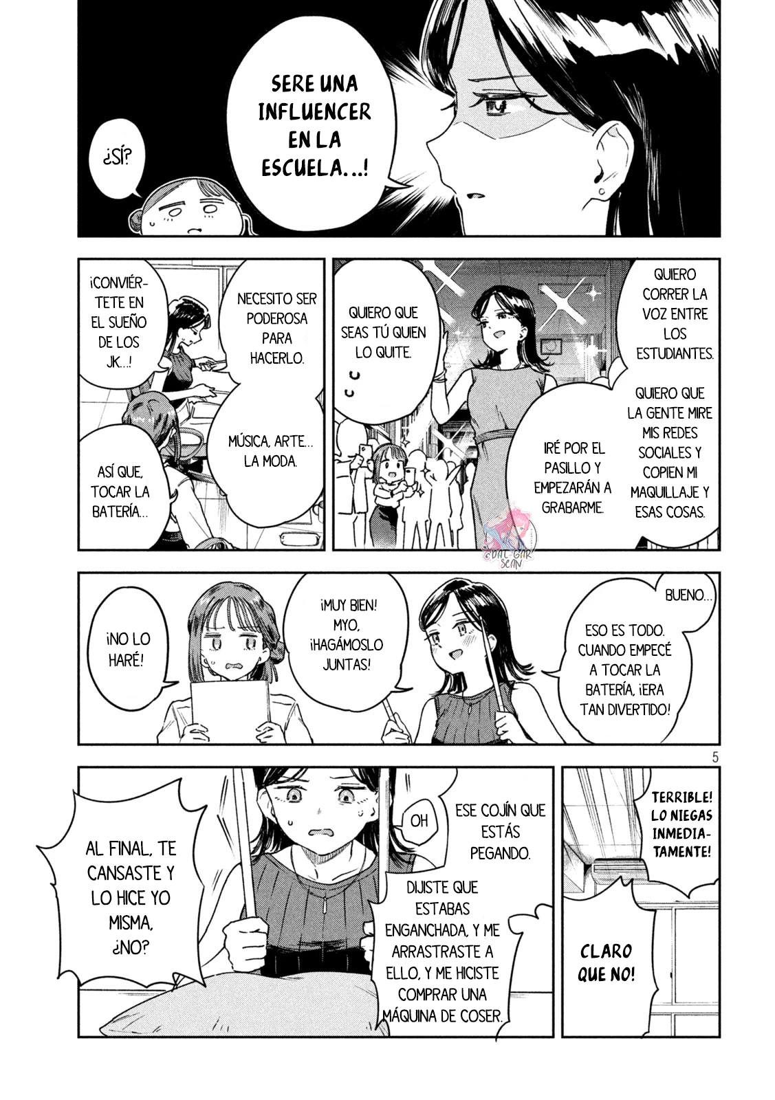 MYO-CHAN SENSEI WA KAKU KATARIKI Capitulo 4: Lección de zumbido página 8