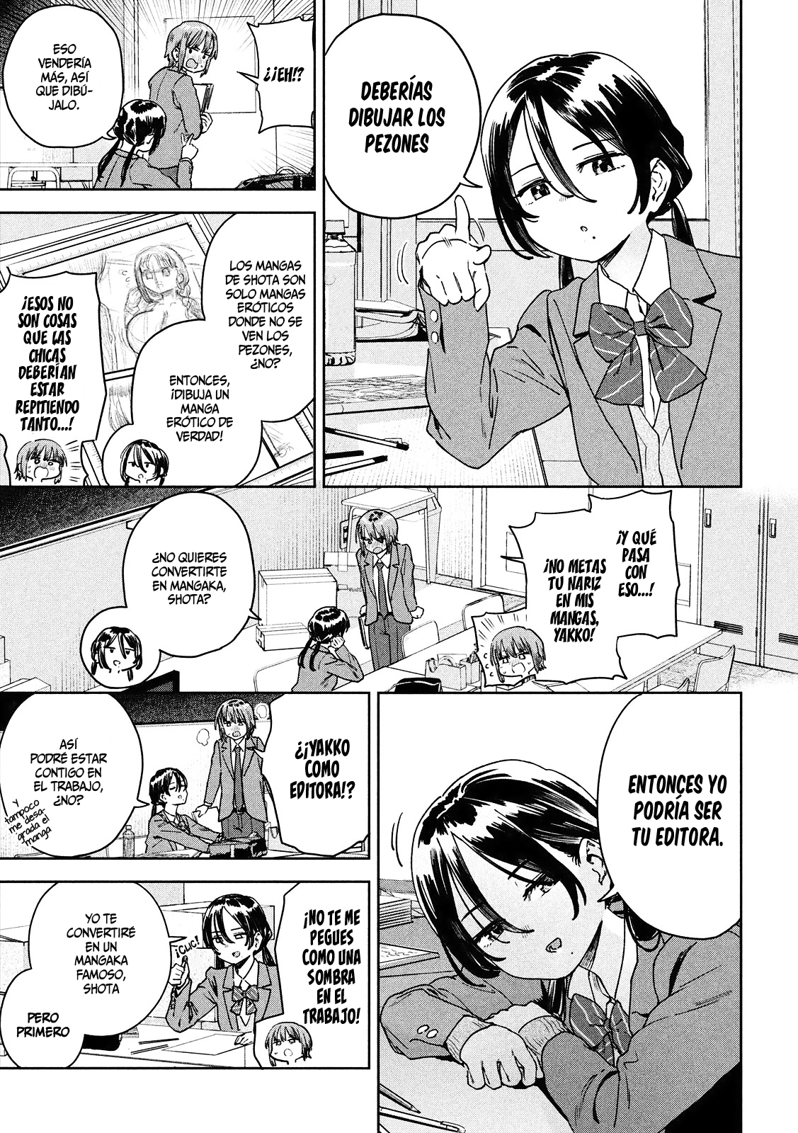 MYO-CHAN SENSEI WA KAKU KATARIKI Capitulo 40: Mando y Shimishu-kun página 7