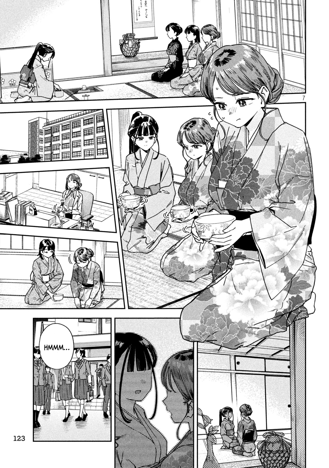 MYO-CHAN SENSEI WA KAKU KATARIKI Capitulo 42: ¡Ceremonia del té, alboroto! página 10