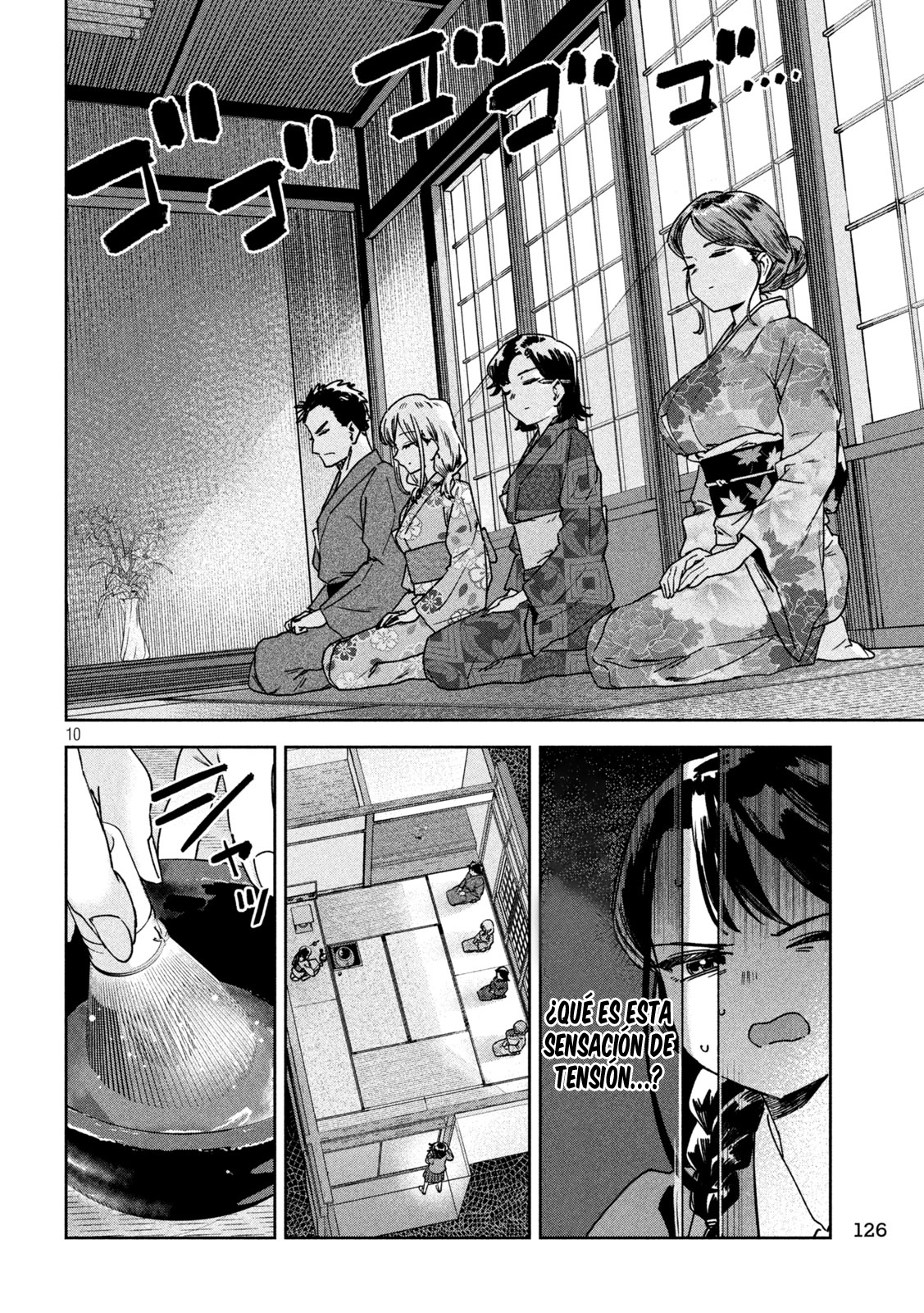 MYO-CHAN SENSEI WA KAKU KATARIKI Capitulo 42: ¡Ceremonia del té, alboroto! página 13