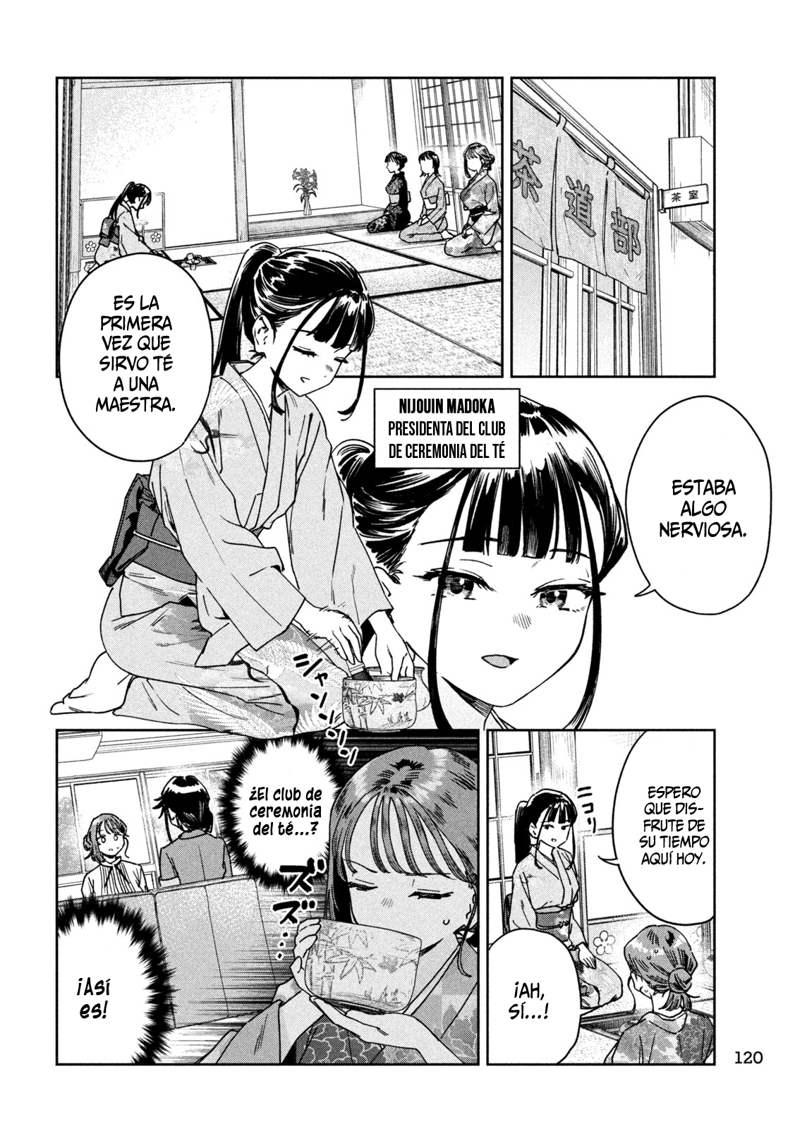 MYO-CHAN SENSEI WA KAKU KATARIKI Capitulo 42: ¡Ceremonia del té, alboroto! página 7