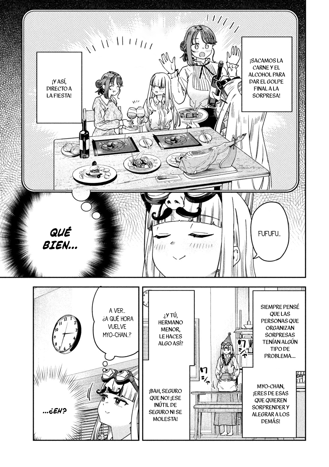 MYO-CHAN SENSEI WA KAKU KATARIKI Capitulo 43: ¡¡Trío indirecto!! página 8