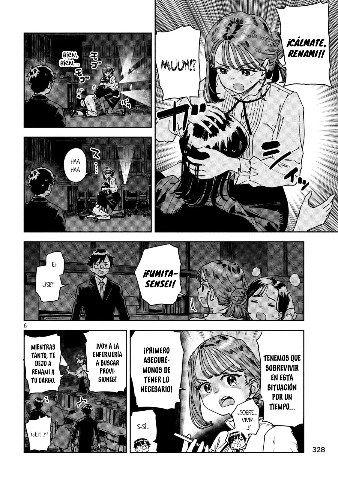 MYO-CHAN SENSEI WA KAKU KATARIKI Capitulo 44: ¡Problemas con la oscuridad! página 8