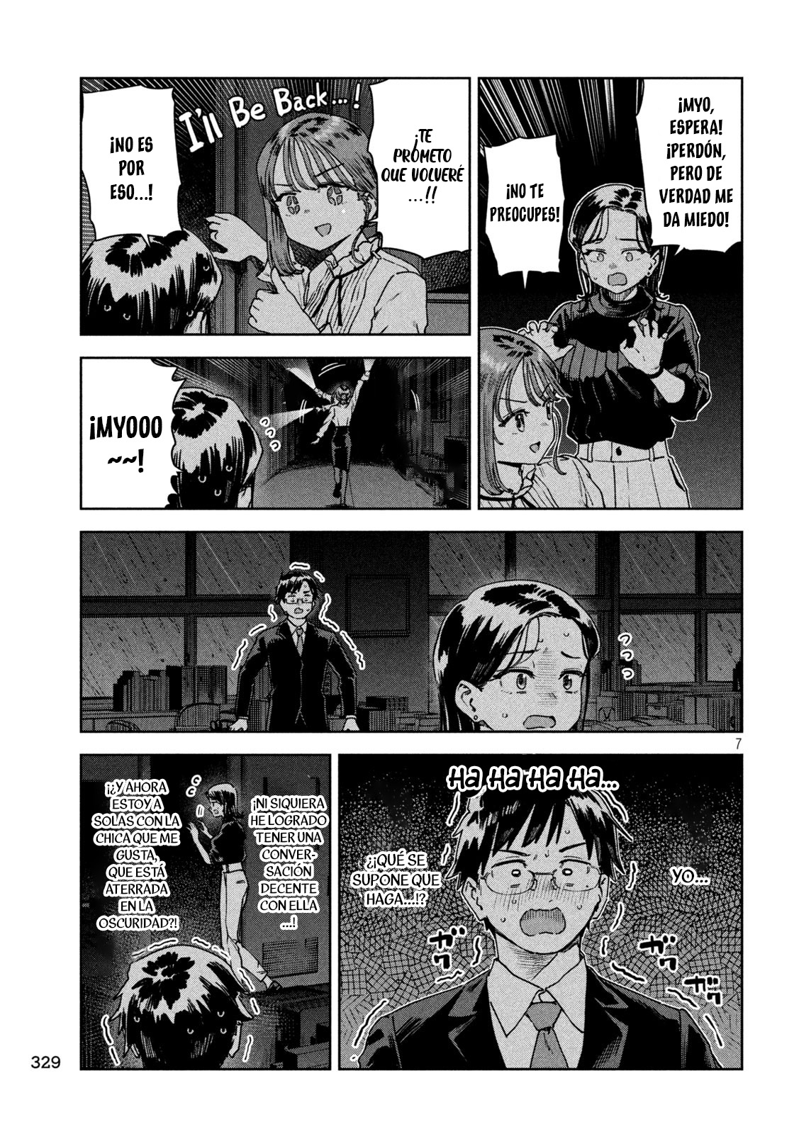 MYO-CHAN SENSEI WA KAKU KATARIKI Capitulo 44: ¡Problemas con la oscuridad! página 9