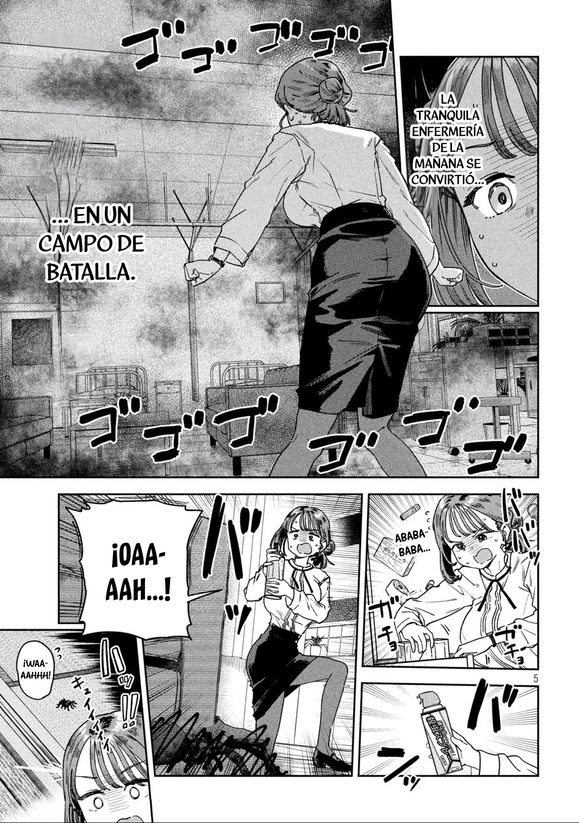 MYO-CHAN SENSEI WA KAKU KATARIKI Capitulo 47: El gen del combate página 8